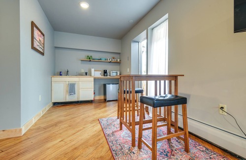 Meredith Apartment | Meredith Studio Near Downtown: Hike, Swim, Ski!