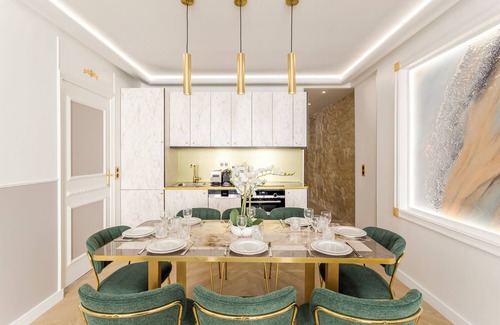 Quartier Sainte-Avoye Apartment | Merveil Luxury Suites - Marais - Martin I-II