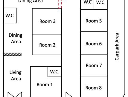 Kampung Tok Sirun Apartment | MH Homestay No2 at Alor Setar