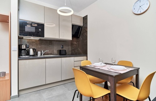 Krzyki Apartment | Miasto Marina C | Bright Apartment | Parking