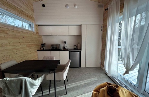 Notre-Dame-Auxiliatrice-de-Buckland Ski Chalet | Micro-Cabine in the Moutains - Solstice 1