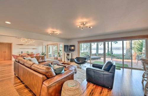 Hansville House | Mid-Century Cabin with Deck and Puget Sound Vistas!