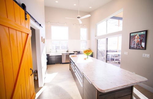 Salida House | Mid-Century Modern In Salida, 4X4 deep soaking Tub, Huge 2nd story Balcony views