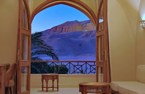 Luxor House | Middle Floor Suite at Malkata House: Desert Views & Pool
