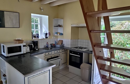 Urville-Nacqueville Cottage | Mill facing the sea, in the park of a castle. 300m to the beach and great walks