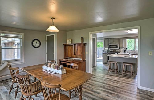 Millersburg House | Millersburg Home w/Covered Porch & Fire Pit!