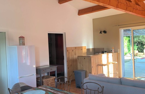 Aigueze House | Mini Villa à Aiguèze Avec Piscine Privée et vue sur le Village
