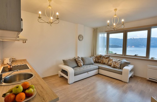 Centar Apartment | Miracle -perfect apartment with charming seaview, romantic white and comfortable