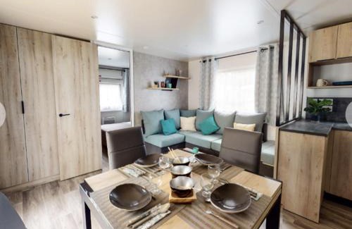 Gastes House | Mobil-Home Camping 4* Landes Lac et Océan 6 à 8 p.