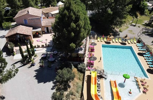 Saint Maime House | Mobil-home Premium + 40m² (2ch - 5pers) + TV + LV + BBQ + Clim + 2 SDB 5 people
