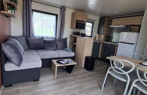 Equihen-Plage House | Mobil home Sea view Swimming pool - Camping Equihen plage