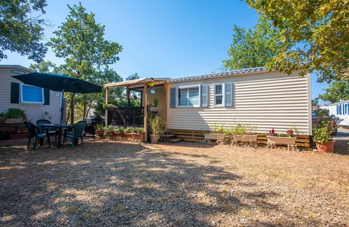 Sainte-Croix-du-Verdon House | Mobile Home 'Salamandre' with Lake View, Shared Pool and Air Conditioning