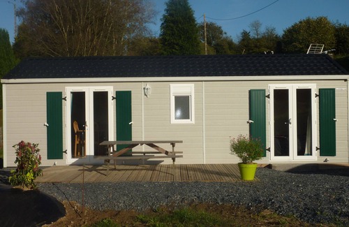Saint-Lo Ski Chalet | Mobile home chalet in the SAINT-LO countryside