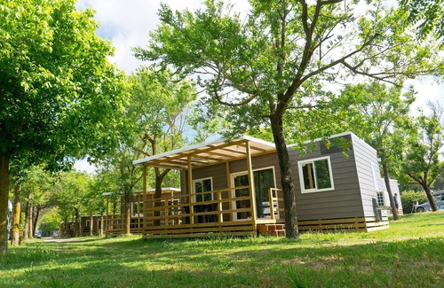 Zadina Pineta House | Mobile home in Cesenatico, 2 bedrooms 2 bathrooms on the camping close to nature