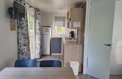 Ferel House | Mobile home Lodge near Pénestin- Camping Les Rives de Vilaine* campsite