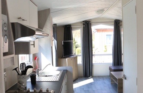 Midlum Apartment | Mobilheim für 6 Gäste mit 40m² in Wurster Nordseeküste