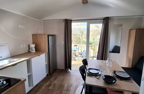 Long House | Mobilheim NÉNUPHAR Plot 7- 1 Schlafzimmer 2 persons