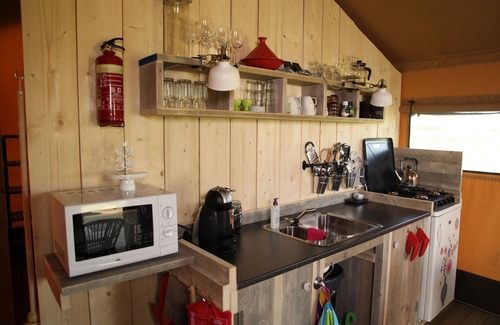 Enumatil Cabin | Mobilized circus wagons with private bathrooms in the near town of Groningen