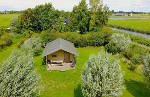 Enumatil Cabin | Mobilized circus wagons with private bathrooms in the near town of Groningen