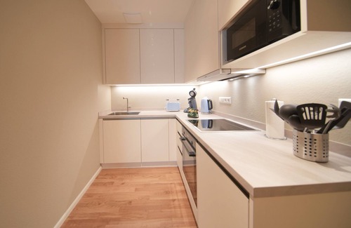 Sankt Georgen Apartment | Modern 101-Freiburg Apartment for 4 People with Terrace