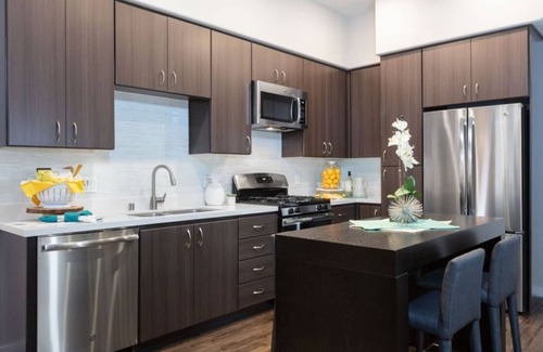 Downtown Condo | Modern 1BR Condo at 300 Railway w Pool & Fire Pit