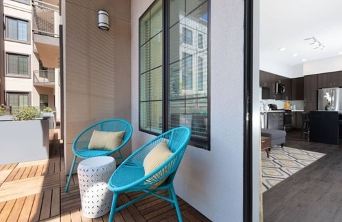 Downtown Condo | Modern 1BR Condo at 300 Railway w Pool & Fire Pit