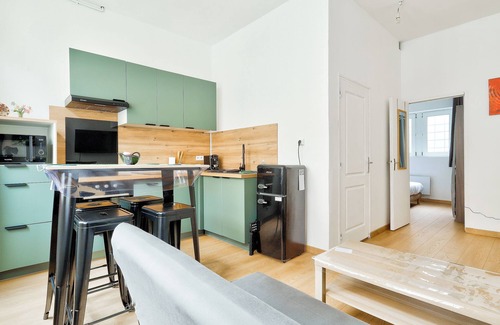 Lille-Moulins Apartment | Modern 1BR Flat in the heart of Lille