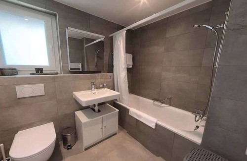 Nyon Apartment | Modern 2-Bedroom Apartment with Spacious Outdoor Terrace