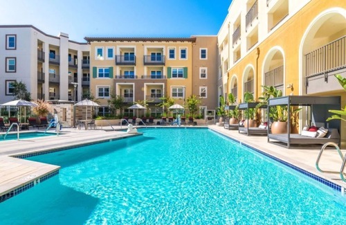 Whisman Station Condo | Modern 2-Bedroom Living at Revela w Pool