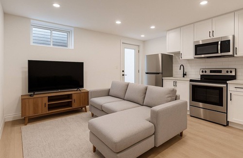 Watertown Apartment | Modern 2BR Suite w/Kitchen