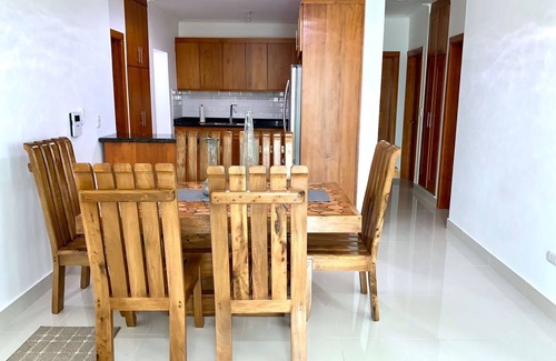 Santiago de los Caballeros Apartment | Modern 3 Bedroom Family Apartment- Near City Attractions.