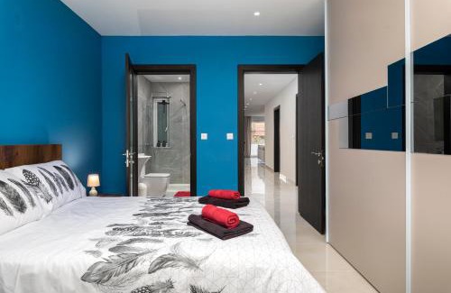 St. Andrew's Apartment | Modern 3BR Stylish Apartment with large Balcony - Close to St Julians and St Georges Bay