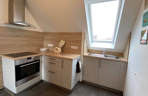 Radensdorf Apartment | Modern 4 star apartment with 2 bedrooms, large garden and playground