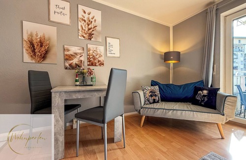Leipziger Vorstadt Apartment | Modern apartment in Dresden - Neustadt with covered balcony and comprehensive am