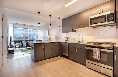 New Rochelle Apartment | Modern Apt with Indoor Pool