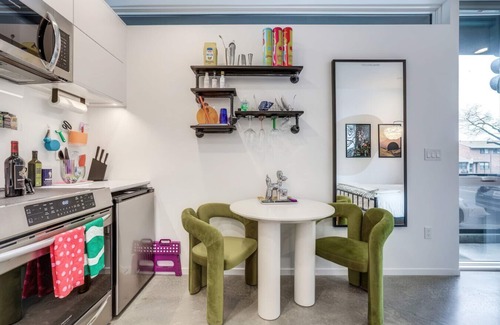 Land Park Apartment | Modern Artist Loft | Canvases, Coffee & Comfort