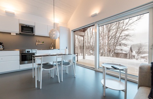 Bruksvallarna House | MODERN COTTAGE IN BRUKSVALLARNA WITH PANORAMIC VIEWS OF THE MOUNTAINS - SAUNA - WiFi