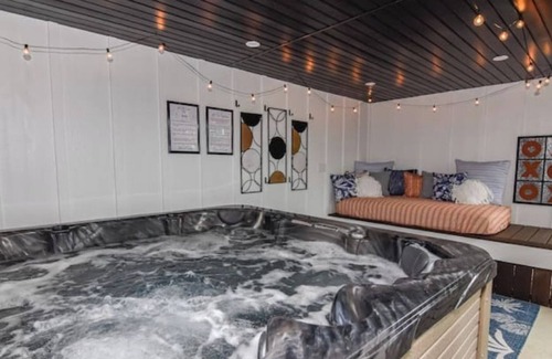Waverly House | Modern Cottage Oasis w/ Double Deck & Hot Tub Area