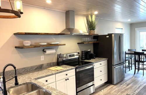 Bangor House | Modern Country Home Near Hiking trails and Waterfront Concert Venue