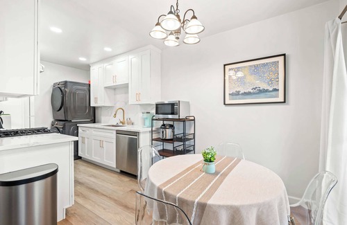 Monterey Park Apartment | Modern Cozy Retreat Stylish Stay With Patio & Parking