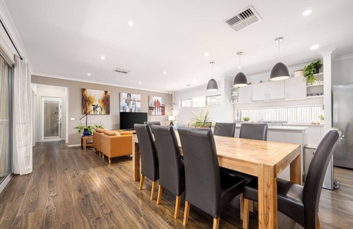 Cranbourne East House | Modern Family Friendly Retreat Home with Sunroom
