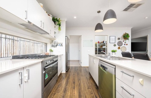 Cranbourne East House | Modern Family Friendly Retreat Home with Sunroom