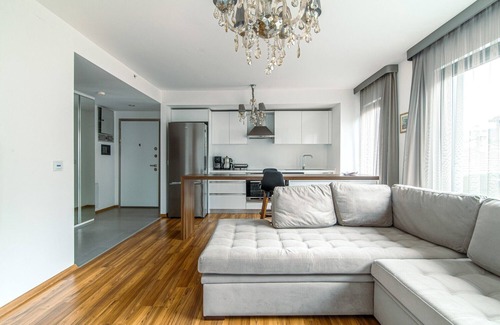 Kagithane Apartment | Modern Flat near Sapphire Shopping Mall