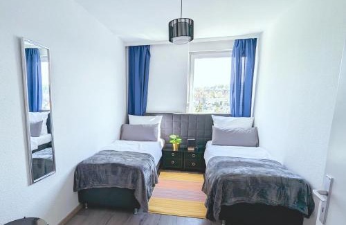 Hagen-Hohenlimburg Apartment | Modern flat with elevator/balcony/parking