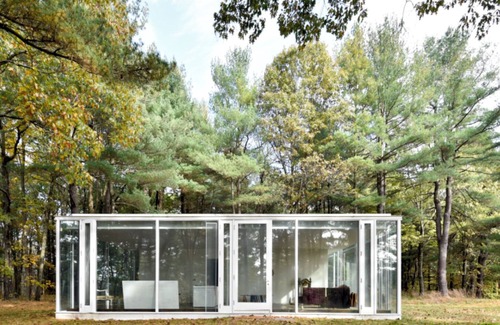 Hollowville House | Modern Glass House designed by renowned architect Thomas Phifer