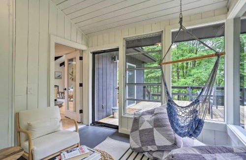 Parksville House | Modern Hideaway with Deck and State Forest Access