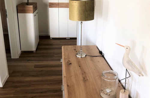 Schillig Apartment | Modern, high-quality vacation apartment, sauna, large balcony, close to the beach