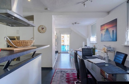 Altstadt Apartment | Modern Holiday Apartment "Konstanz City im Paradies" with Wi-Fi and Balcony