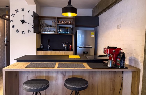 Granada Apartment | Modern industrial loft in the best location in Cali
