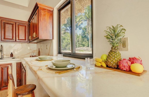 Armenia Villa | Modern Jungle Villa Onyx w/AC, Plunge Pool & Outdoor Fireplace